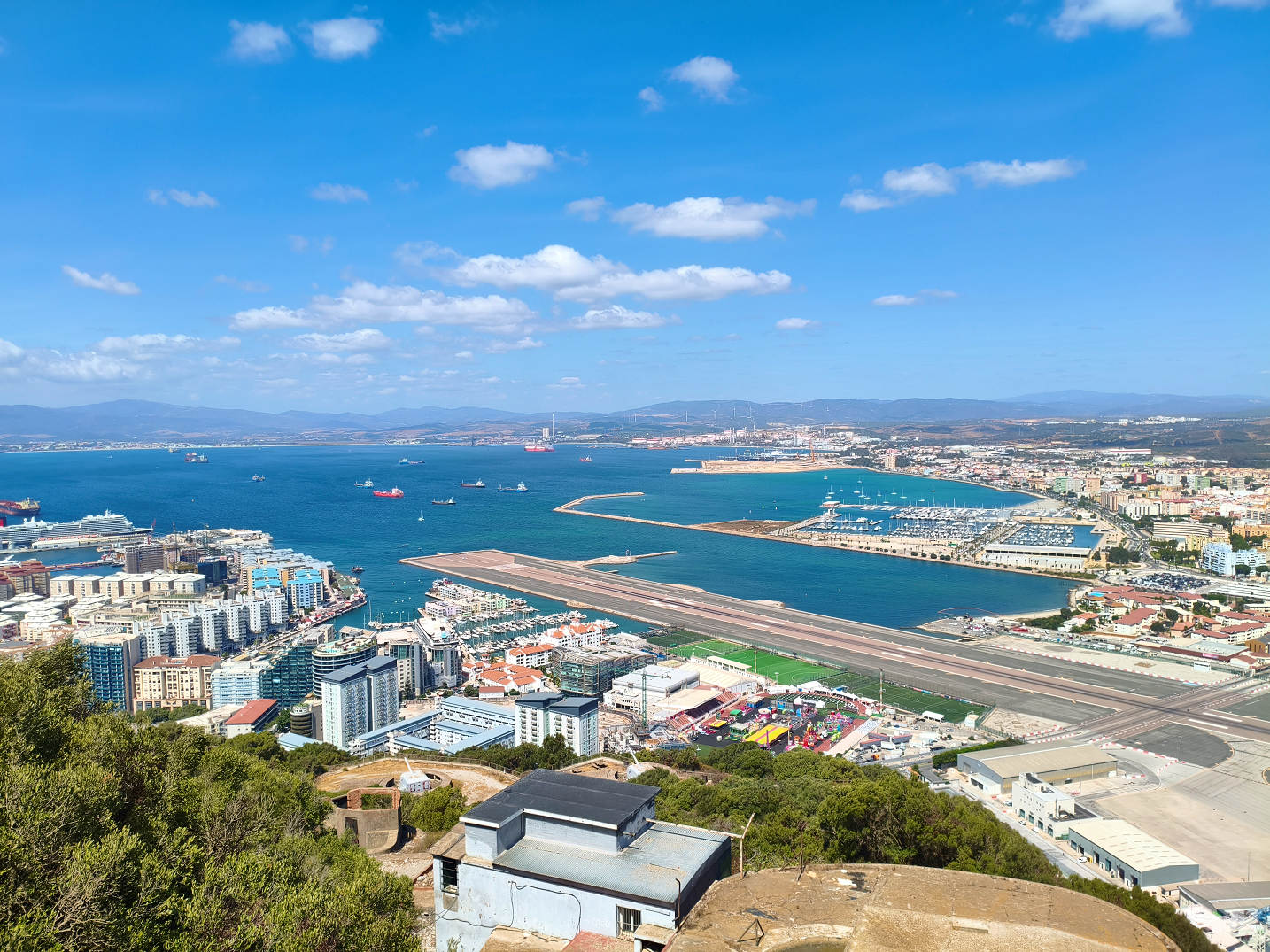 Gibraltar Runway View