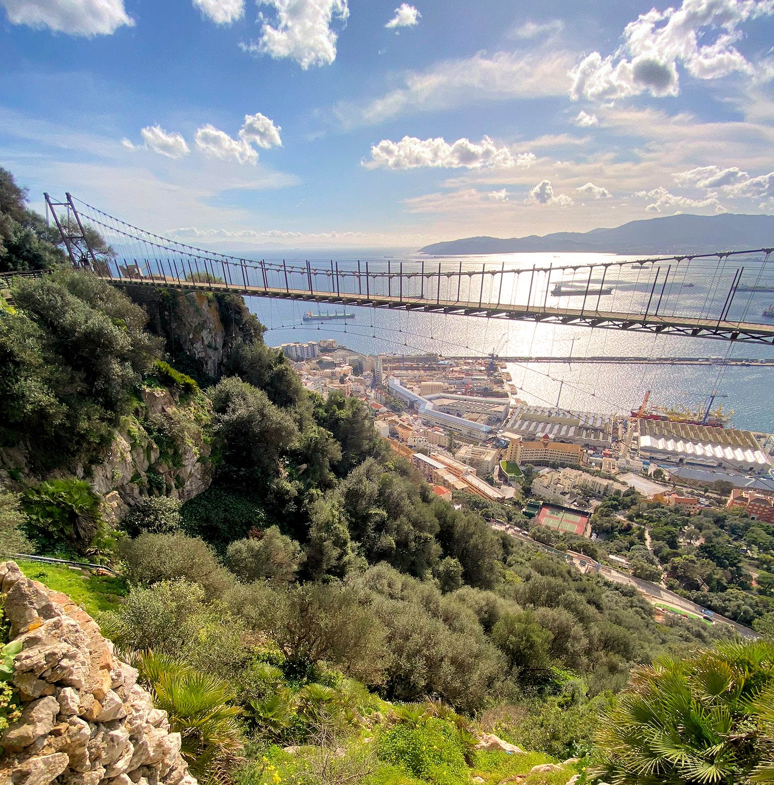 Windsor Suspension Bridge, Gibraltar