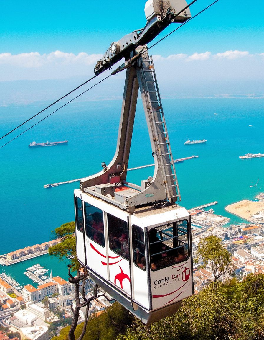 Gibraltar Cable Car Closed for 2 Years